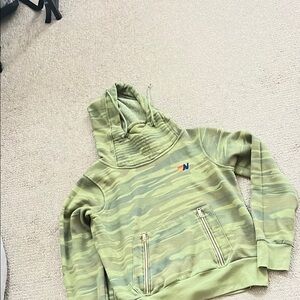 Aviator Nation Green Hoodie Sweatshirt